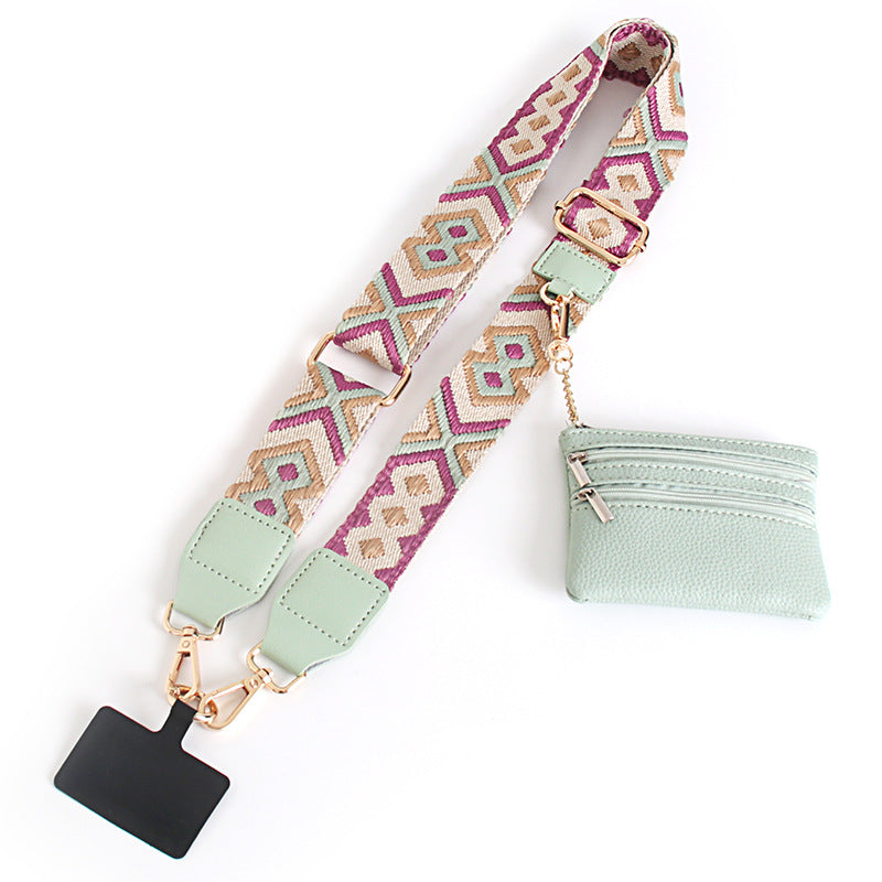 AH SecureCharge Crossbody | Anti-Snatch Lanyard + Mini Vault
