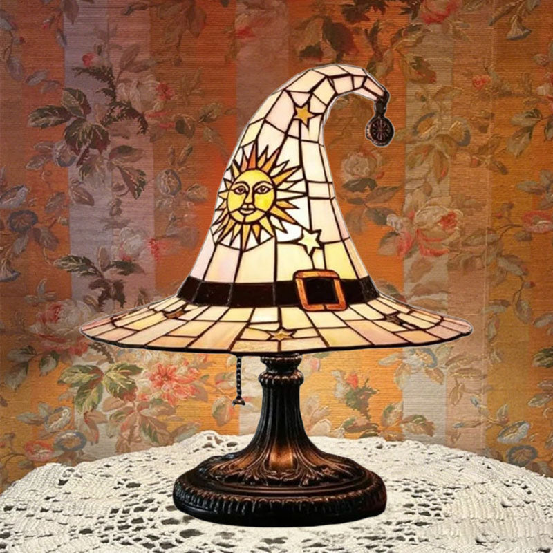 🎃Opplys din fantasifulle nat🧙‍♀️Nattlys med heksehatt