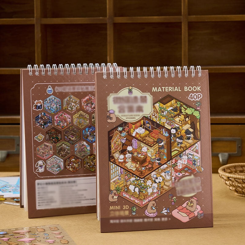 🌟Kreativitet møter le🎨 Stressavlastende håndlaget scenesticker