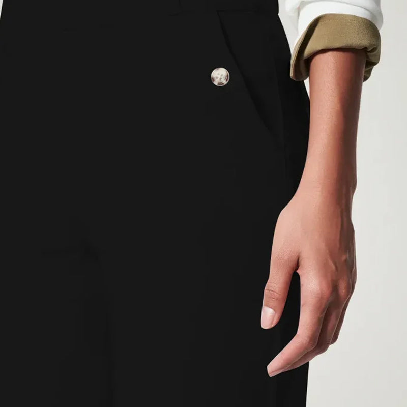 🔥2025 kuuma myynti🔥Stretch Twill leikatut leveälahkeiset housut