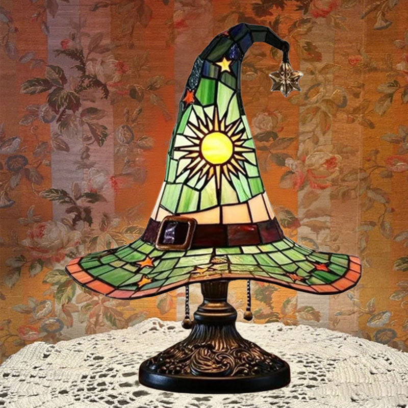 🎃Opplys din fantasifulle nat🧙‍♀️Nattlys med heksehatt