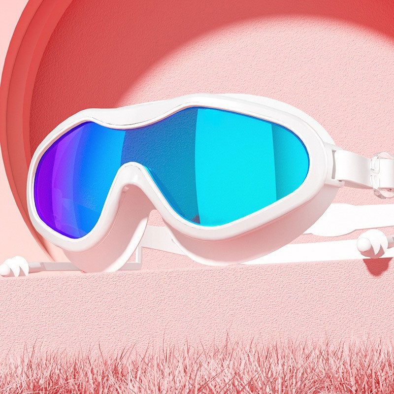 ⏳Rajoitettu aika Kesä Special🏊‍♂️Aikuisten suurikehyksiset uimalasit, joissa on lokasuojat