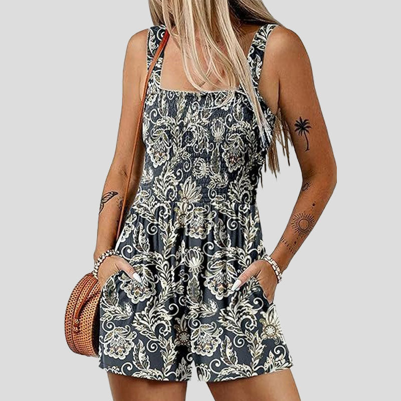 ⏳Rajoitetun ajan myynti☀️Kesäinen naisten neliökauluksinen haalari