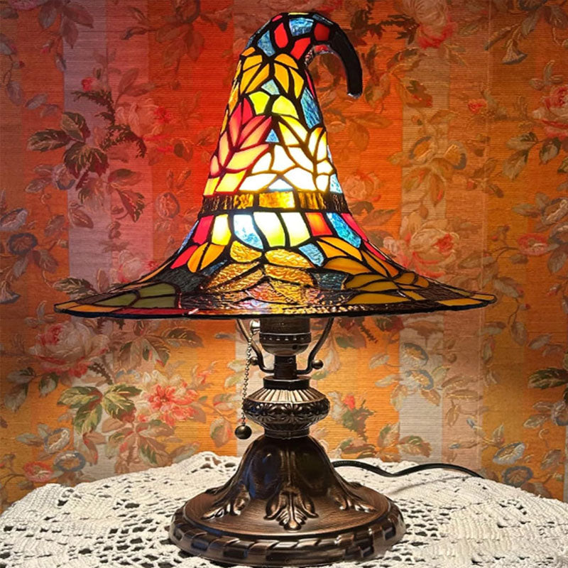 🎃Opplys din fantasifulle nat🧙‍♀️Nattlys med heksehatt