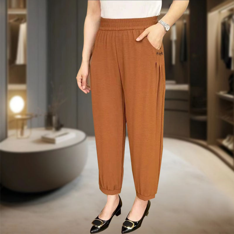 ⏳Begrenset tid 60 % rabatt💥Høyt livede harembukser i is-silk