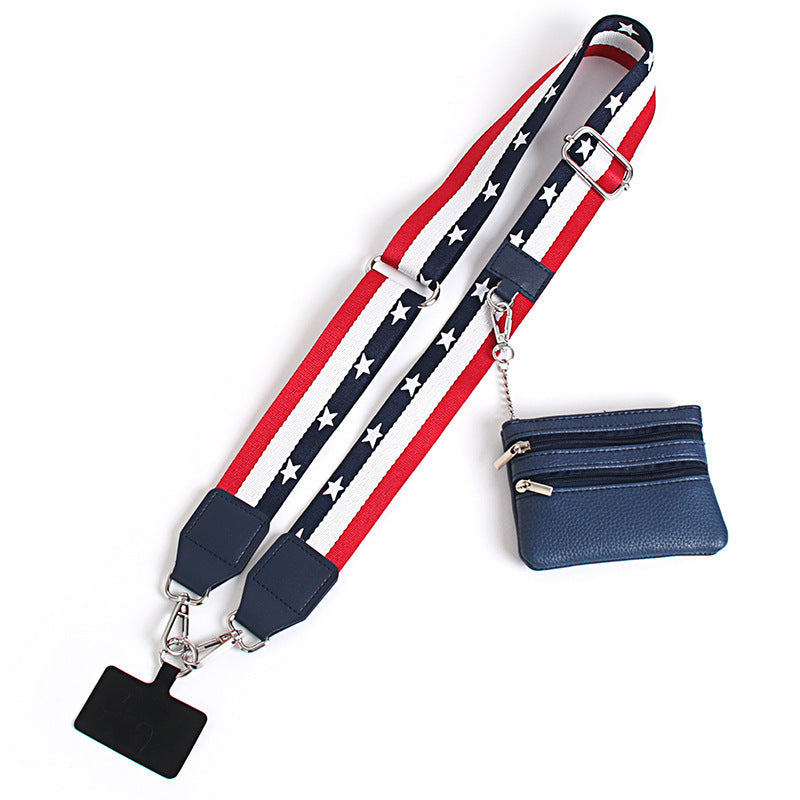 AH SecureCharge Crossbody | Anti-Snatch Lanyard + Mini Vault