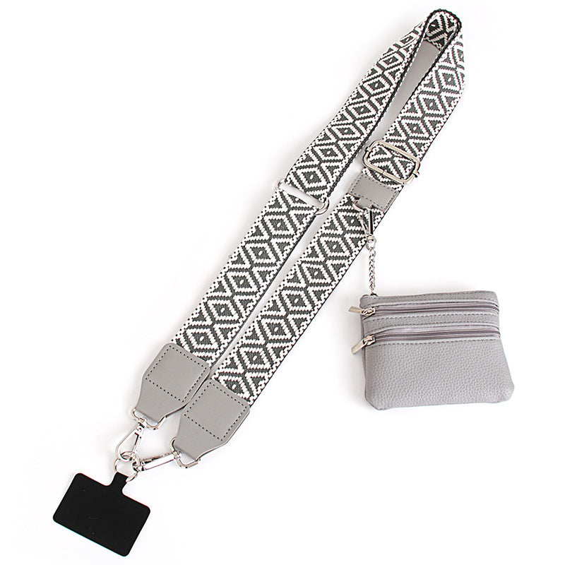 AH SecureCharge Crossbody | Anti-Snatch Lanyard + Mini Vault