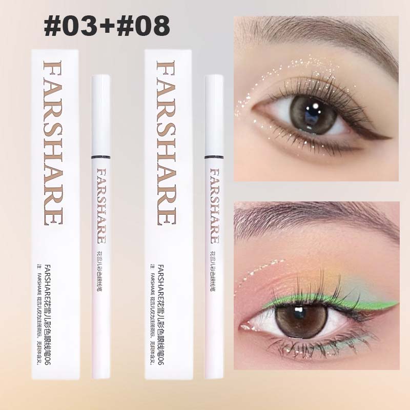 ⏰Ukentlig spesialtilbud: Kjøp 1, få 1 gratis✏️Farget flytende eyeliner