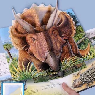 ⏰Ukentlig spesialsalg: 60 % avslag🦖3D Encyclopedia Prehistorica Dinosaurs📙HARDCOVE