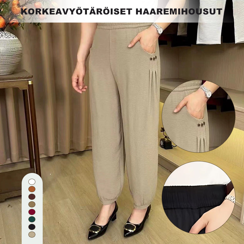 ⏳Begrenset tid 60 % rabatt💥Høyt livede harembukser i is-silk