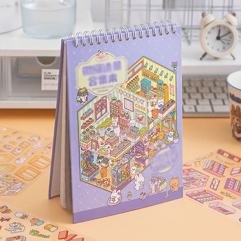 🌟Kreativitet møter le🎨 Stressavlastende håndlaget scenesticker