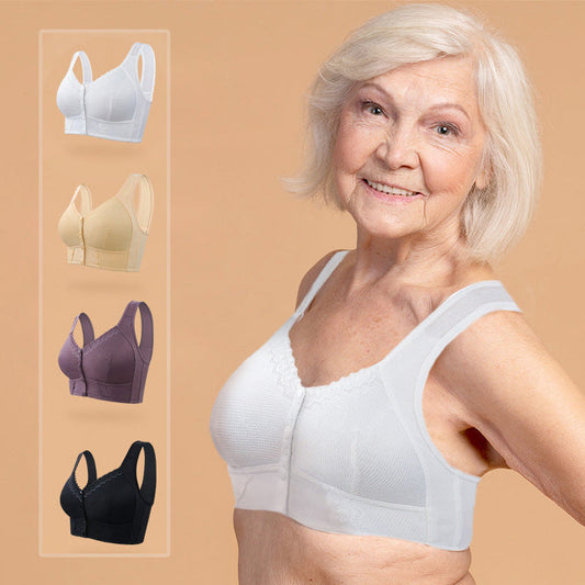 ⏰Ukentlig spesialtilbud: 40 % rabatt💟Pustende dame-BH i stor størrelse med åpning foran