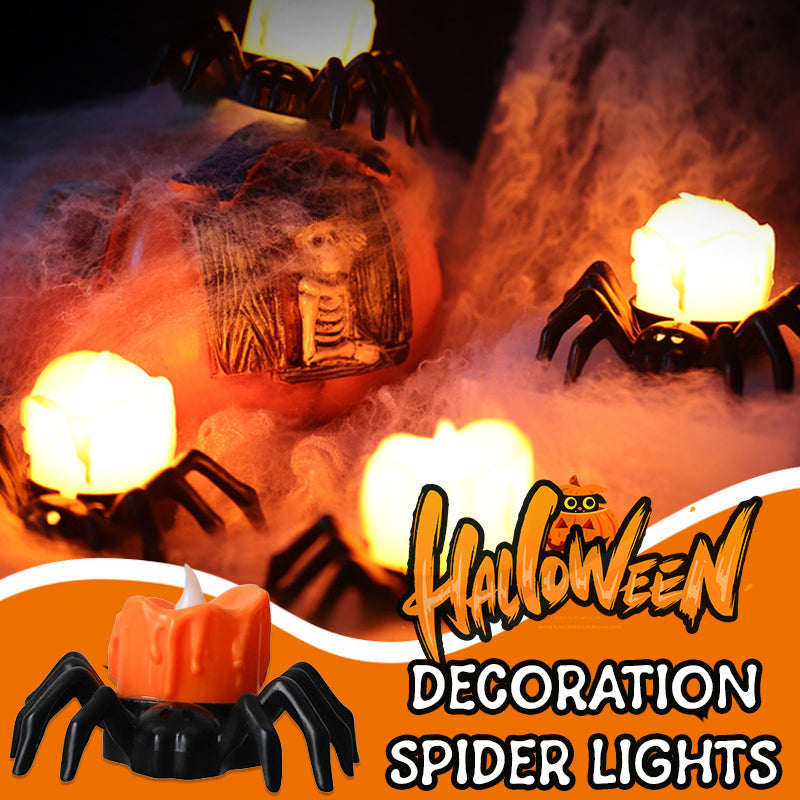 🎃Halloween-dekorasjon med edderkopply🕷️