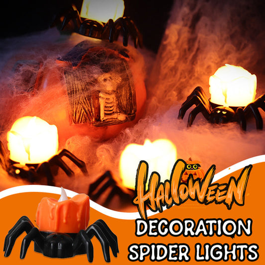 🎃Halloween-dekorasjon med edderkopply🕷️
