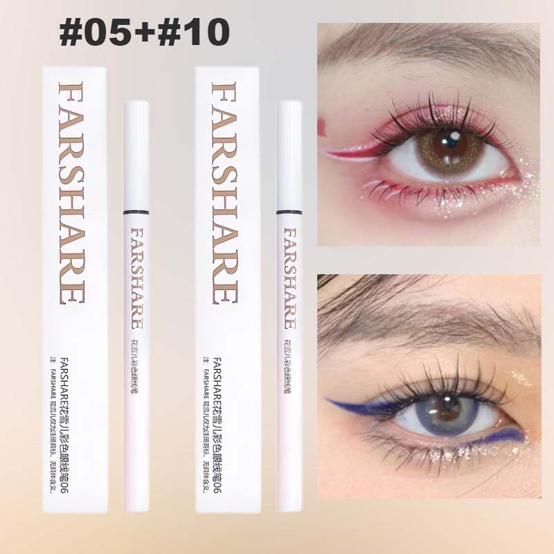 ⏰Ukentlig spesialtilbud: Kjøp 1, få 1 gratis✏️Farget flytende eyeliner