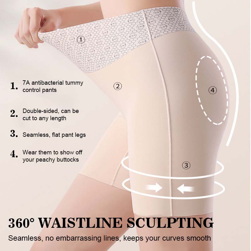 ✨Høyt liv undertøy for kvinner fra Ice Silk for mage-kontroll og rumpeforstørrels💃