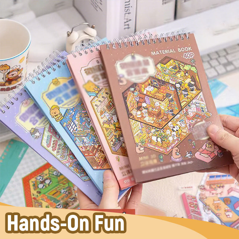 🌟Kreativitet møter le🎨 Stressavlastende håndlaget scenesticker