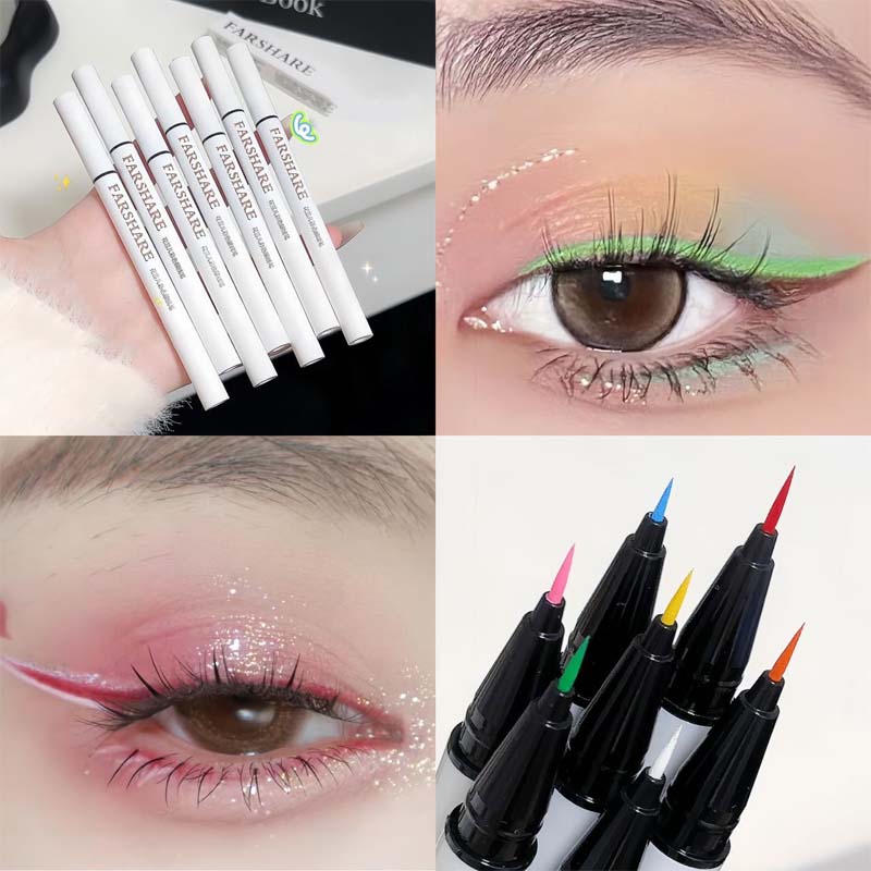 ⏰Ukentlig spesialtilbud: Kjøp 1, få 1 gratis✏️Farget flytende eyeliner