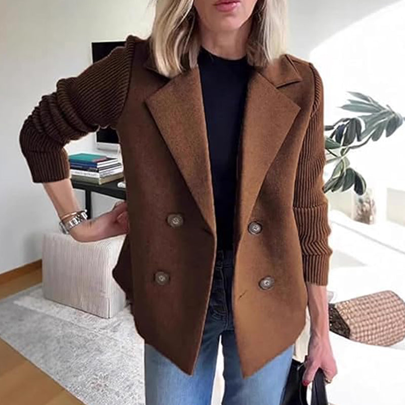 🍂Skjørtet Ulljakke🧥