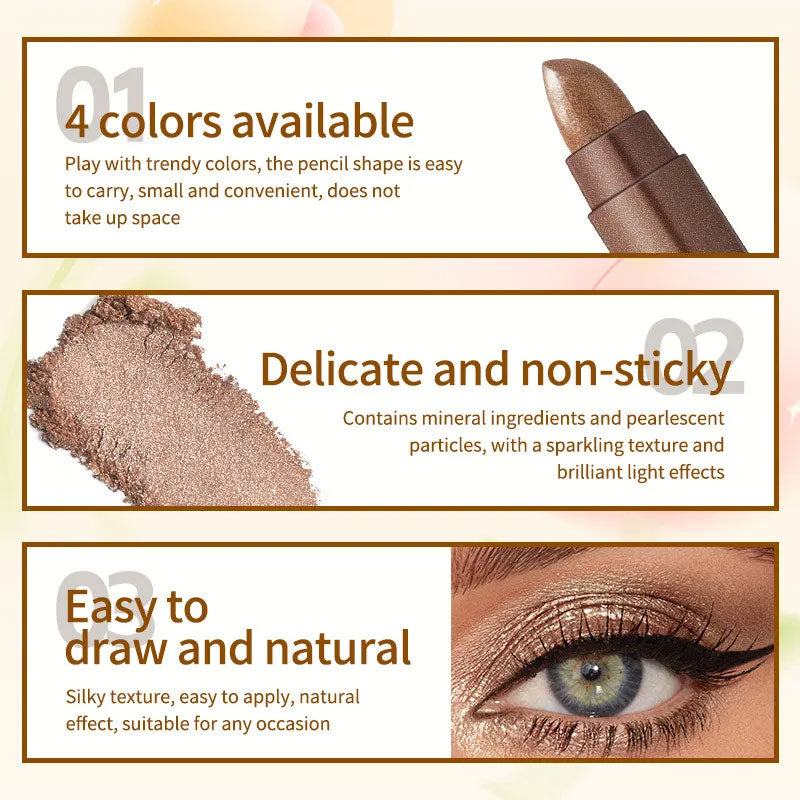 ⏰Ukas spesialtilbud: Kjøp 1 få 1 gratis✨Luminous Cream Eyeshadow Liner