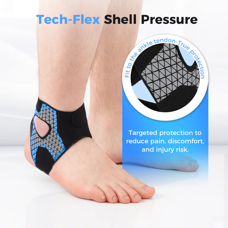 ⏰Begrenset tidsbegrenset salg🦶Justerbar elastisk ankelstøtte