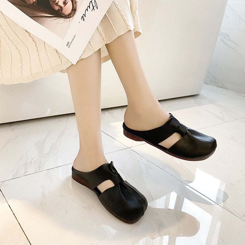 ☀️2025 Uudenvuoden kuuma myynti🎀Flat mules in cut-out design