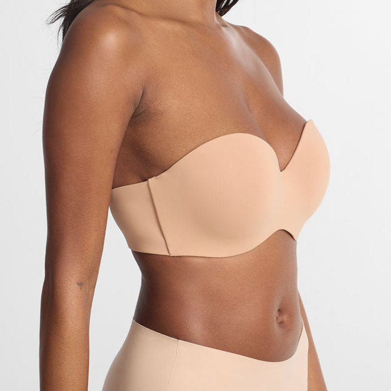 ⏳Spesialtilbud: 60 % rabatt💗 Olkaimeton push-up bandeau-rintaliivit