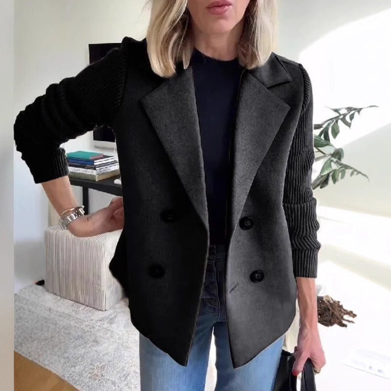 🍂Skjørtet Ulljakke🧥