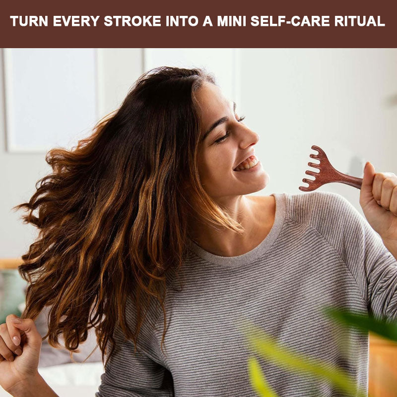 🎁Äitienpäivä Special Osta 1 saat 1 ilmaiseksi🦌 Kaksikäyttöinen sarvikuonohierontakampa 🛀✨