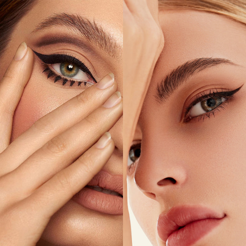 ⏰Begrenset tidsbegrenset tilbud: Kjøp 1, få 1 gratis😊✍️ Alt-i-ett eyeliner-stempel | Lag perfekt eyeliner uten anstrengelse!