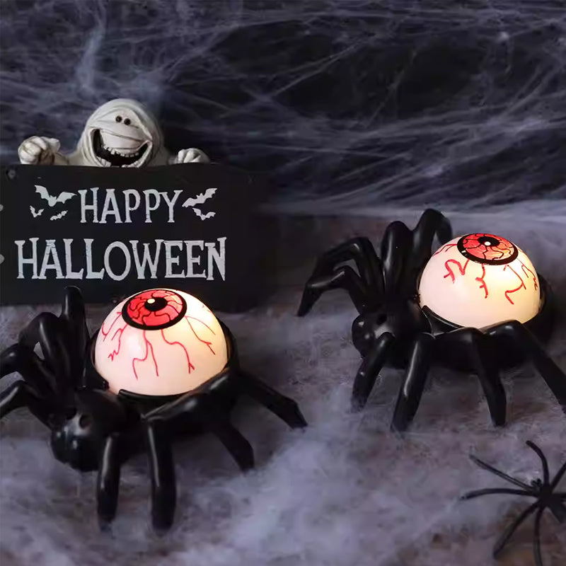 🎃Halloween-dekorasjon med edderkopply🕷️