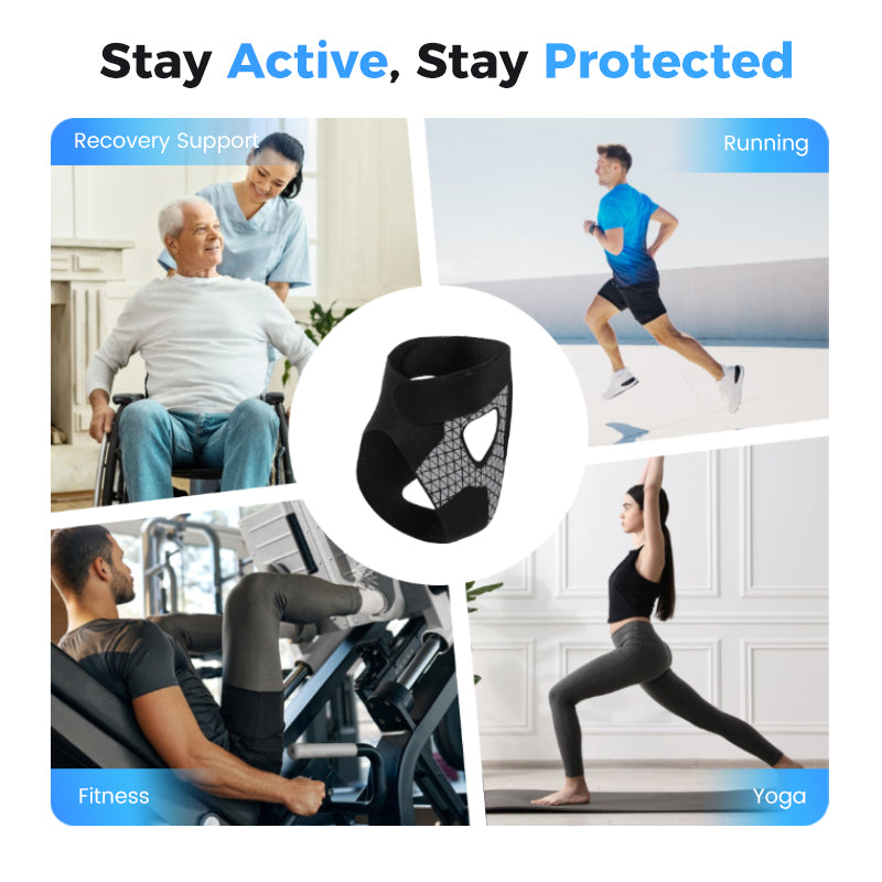 ⏰Begrenset tidsbegrenset salg🦶Justerbar elastisk ankelstøtte