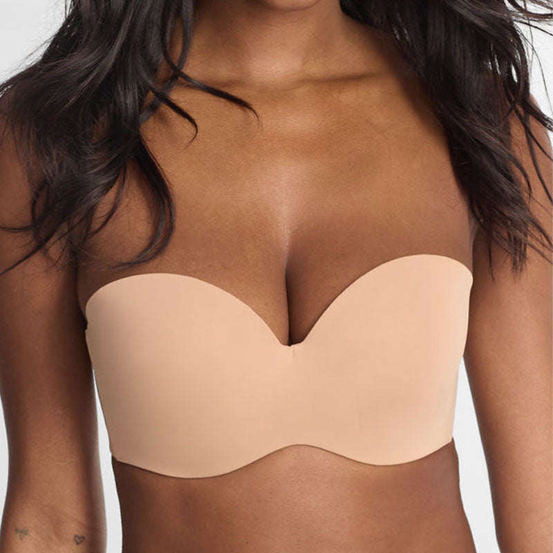 ⏳Spesialtilbud: 60 % rabatt💗 Olkaimeton push-up bandeau-rintaliivit