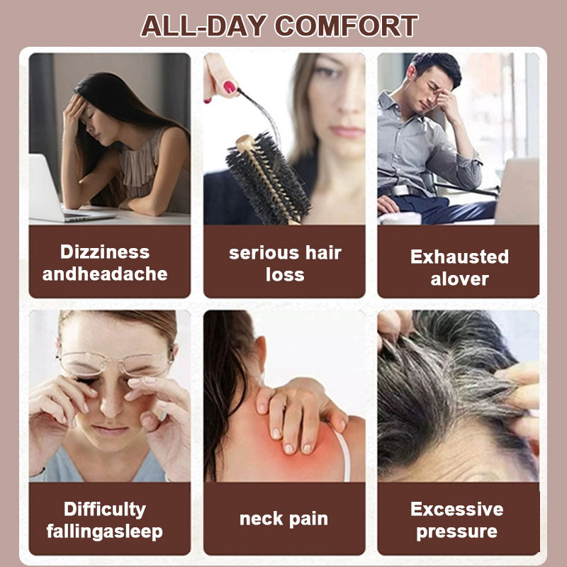 🎁Äitienpäivä Special Osta 1 saat 1 ilmaiseksi🦌 Kaksikäyttöinen sarvikuonohierontakampa 🛀✨