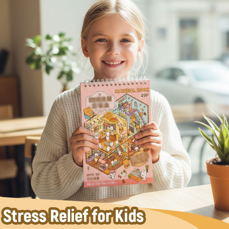 🌟Kreativitet møter le🎨 Stressavlastende håndlaget scenesticker