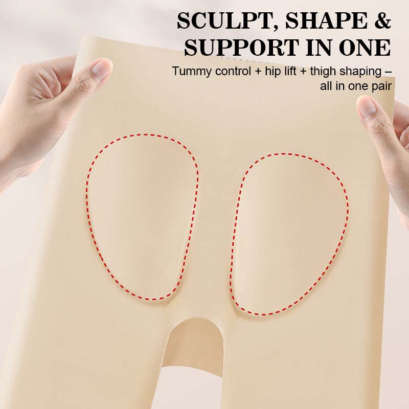 ✨Høyt liv undertøy for kvinner fra Ice Silk for mage-kontroll og rumpeforstørrels💃