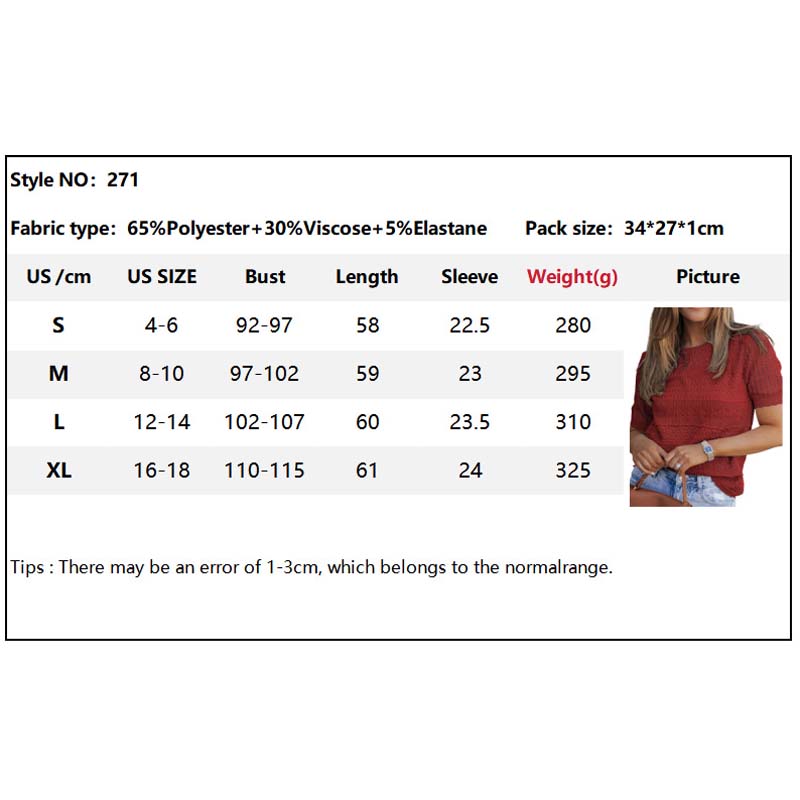 🌸Hul heklet kortermet skjorte