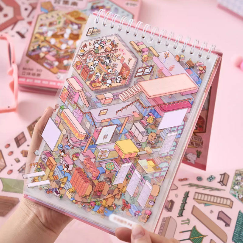 🌟Kreativitet møter le🎨 Stressavlastende håndlaget scenesticker