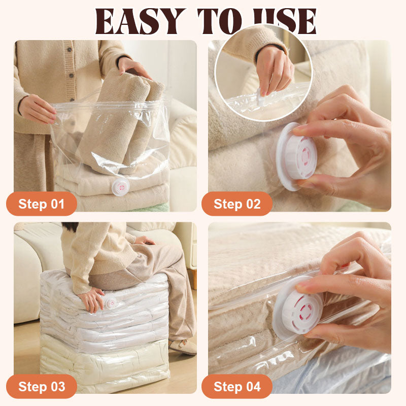 🔥Viikoittainen Special- Osta 1 saat 1 ilmaiseksi🔥No Vacuum 3 Seconds 3D säilytyspussi