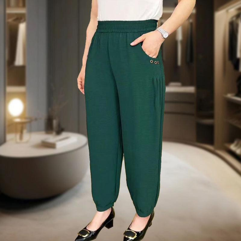 ⏳Begrenset tid 60 % rabatt💥Høyt livede harembukser i is-silk