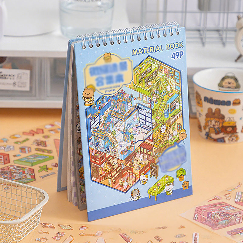 🌟Kreativitet møter le🎨 Stressavlastende håndlaget scenesticker