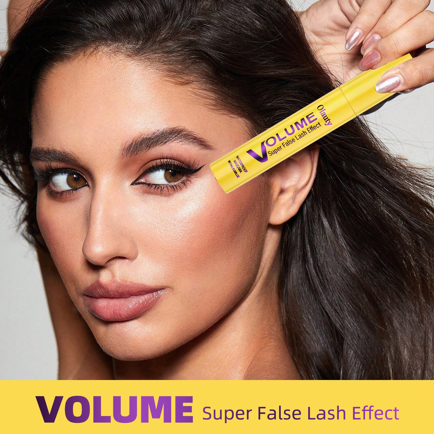 Boble-mascara💛✨Formel for volum og lengde for fyldige, adskilte vipper