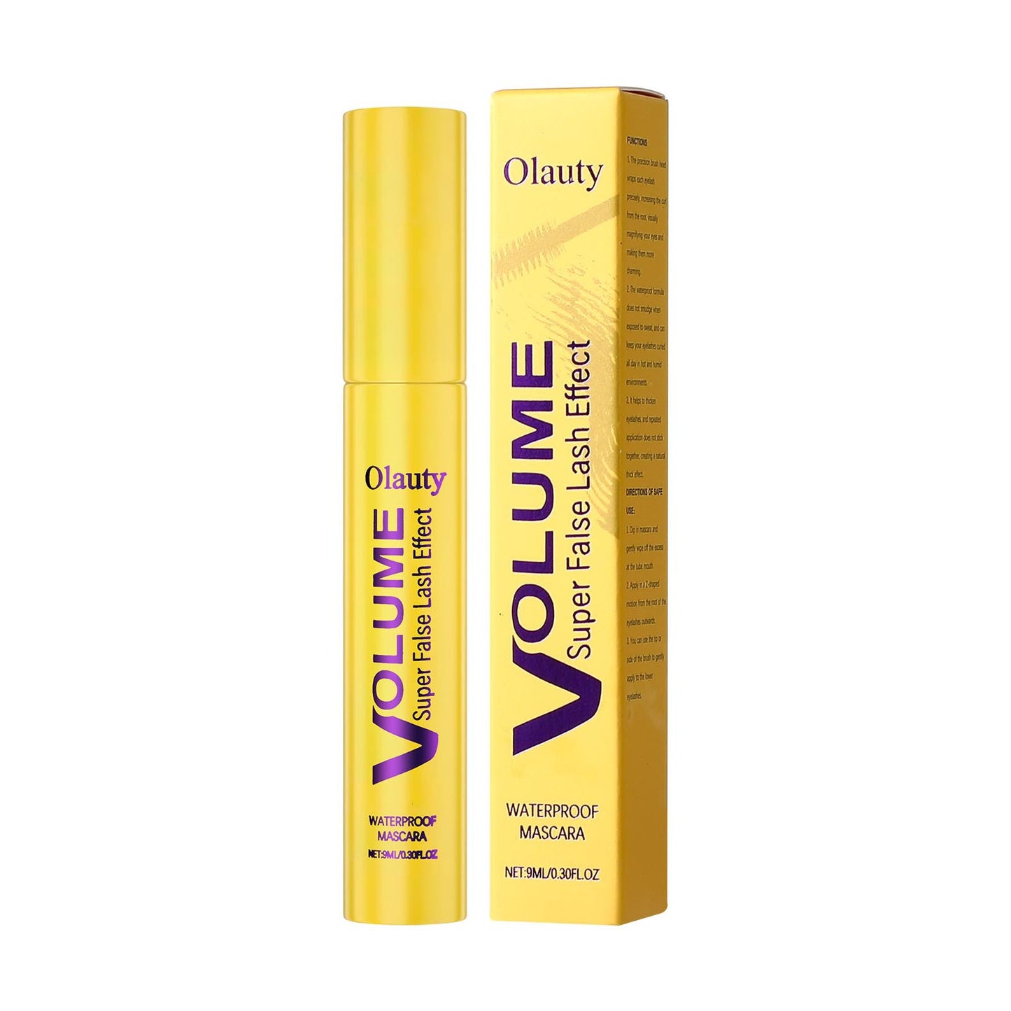 Boble-mascara💛✨Formel for volum og lengde for fyldige, adskilte vipper