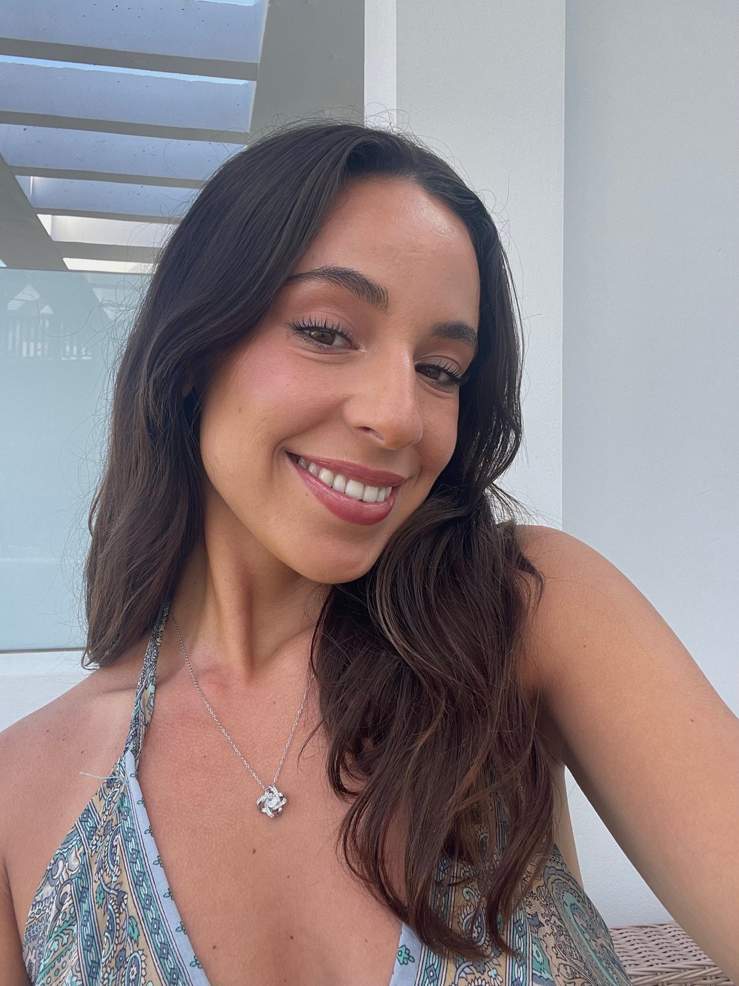 👪Til min datter – Halskjede «Kjærlighetens hjerte🍀