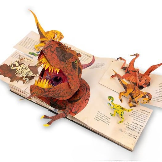 ⏰Ukentlig spesialsalg: 60 % avslag🦖3D Encyclopedia Prehistorica Dinosaurs📙HARDCOVE