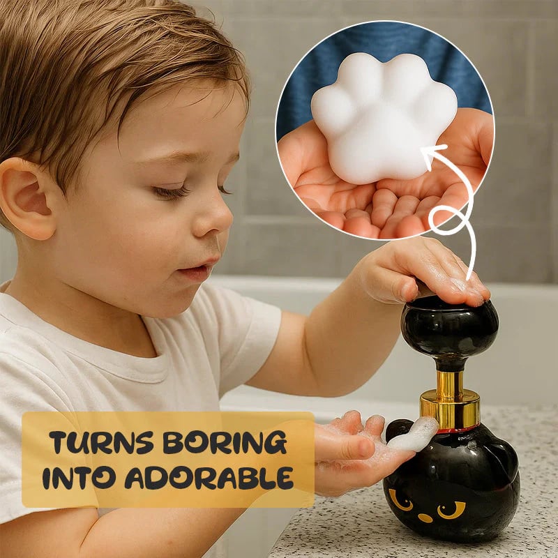 🐾Magisk kattespor-såpedispenser