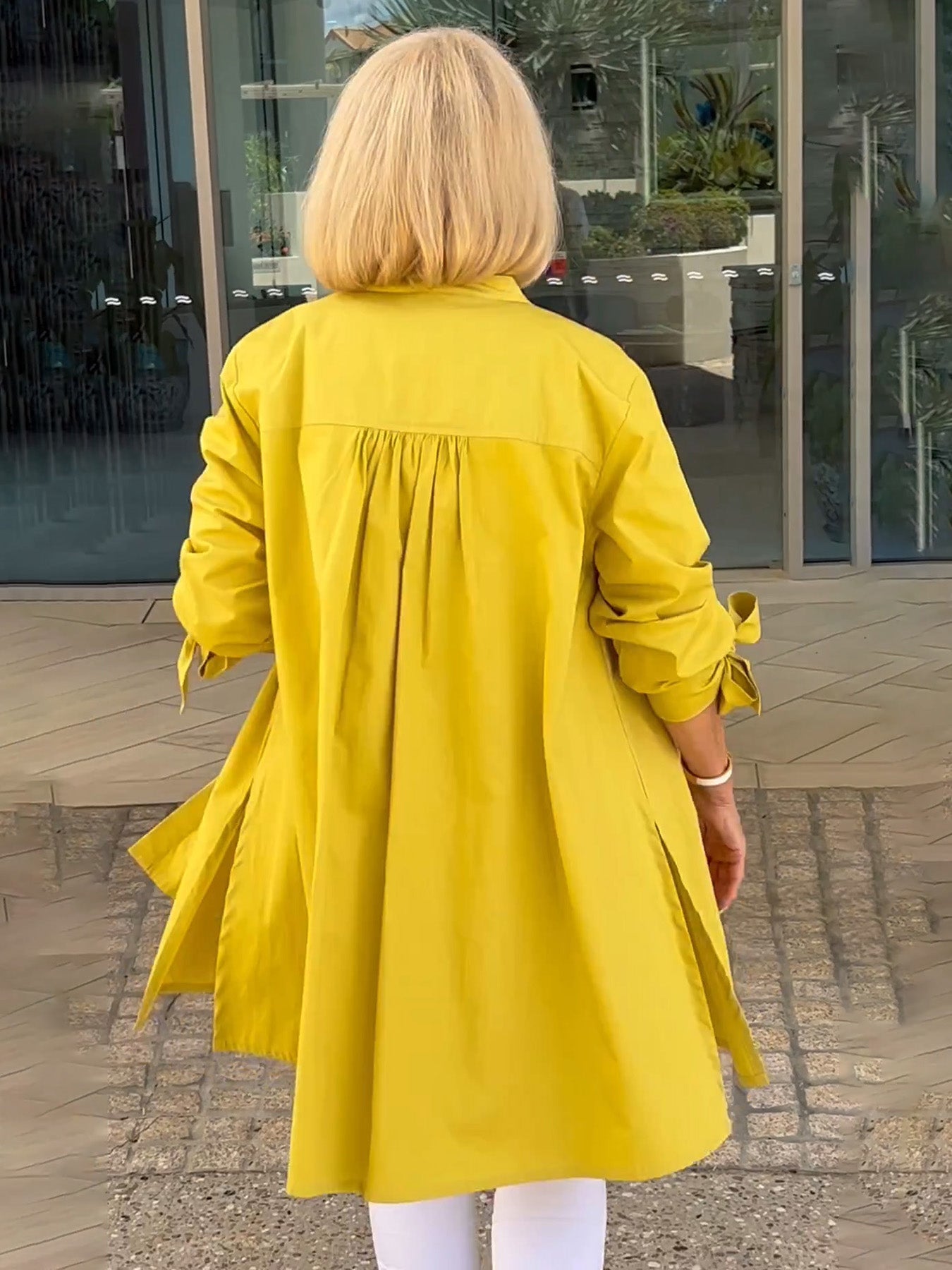 ✨Enkeltradet knappekrage, elegant cardigan i ensfarget langermet design