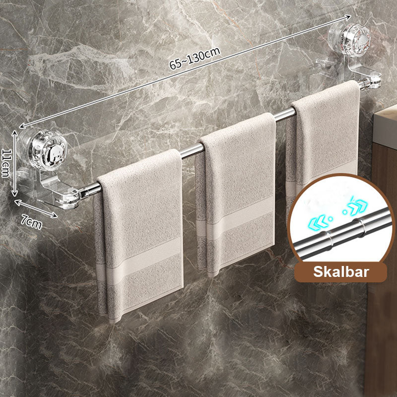 🔥2025 Bad Varmt salg✨Justerbar håndklehenger med sugekopp