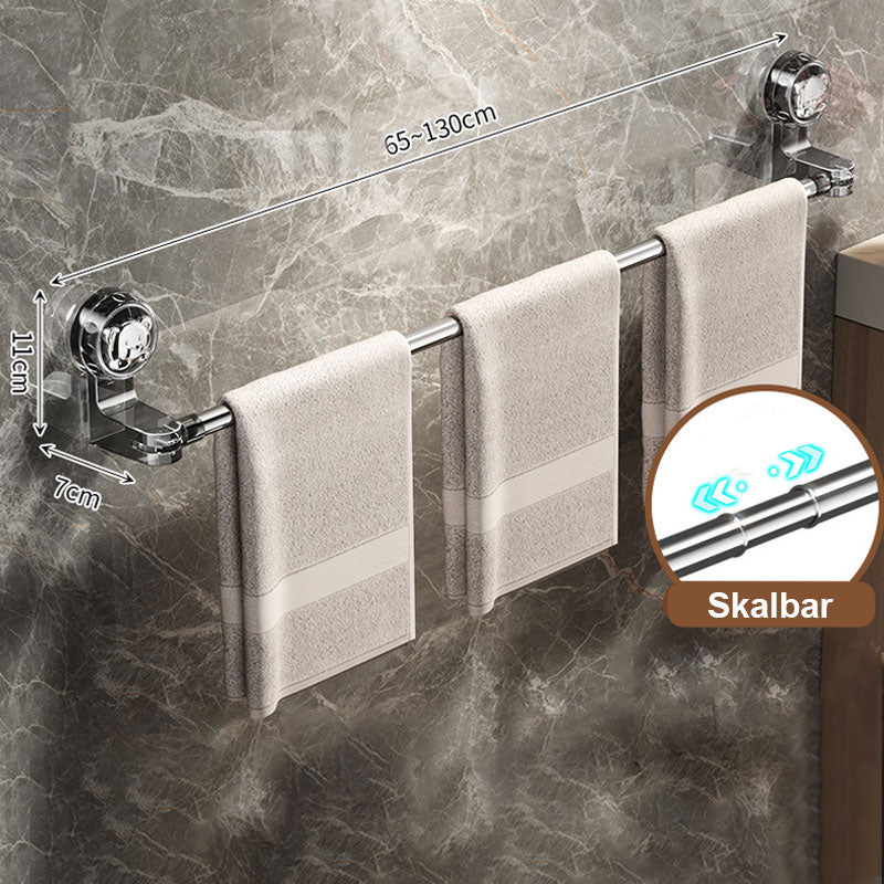 🔥2025 Bad Varmt salg✨Justerbar håndklehenger med sugekopp