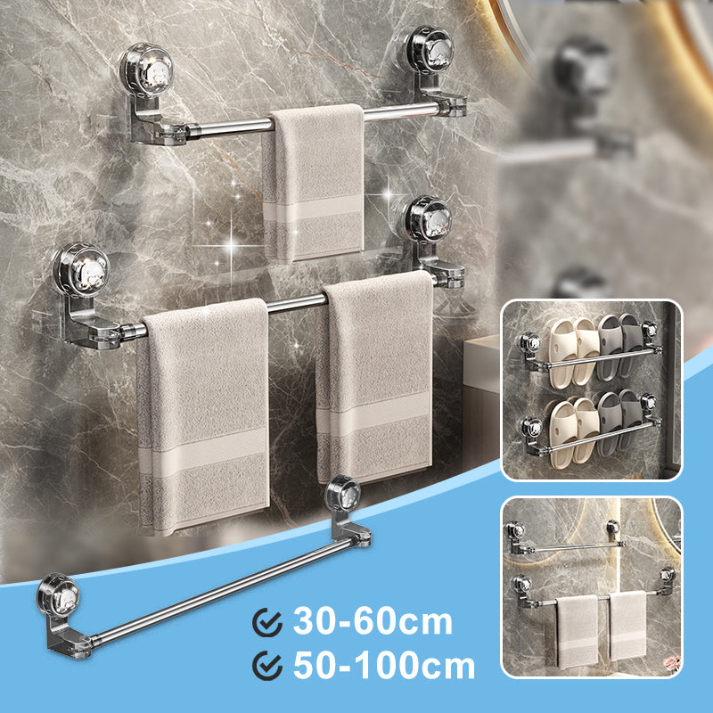 🔥2025 Bad Varmt salg✨Justerbar håndklehenger med sugekopp